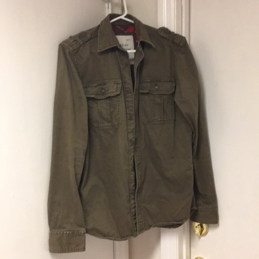 American Eagle Army Green Jacket